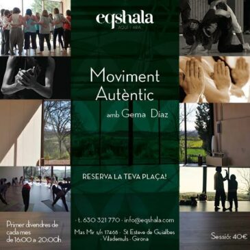 Ciclo de 5 sesiones de movimiento auténtico en Girona